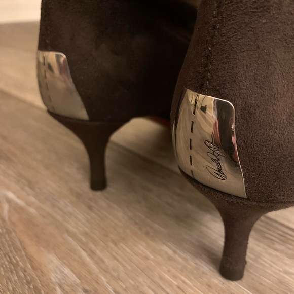 NEW Couture Donald J Pliner Suede Boots Size 7.5 - Picture 3 of 6